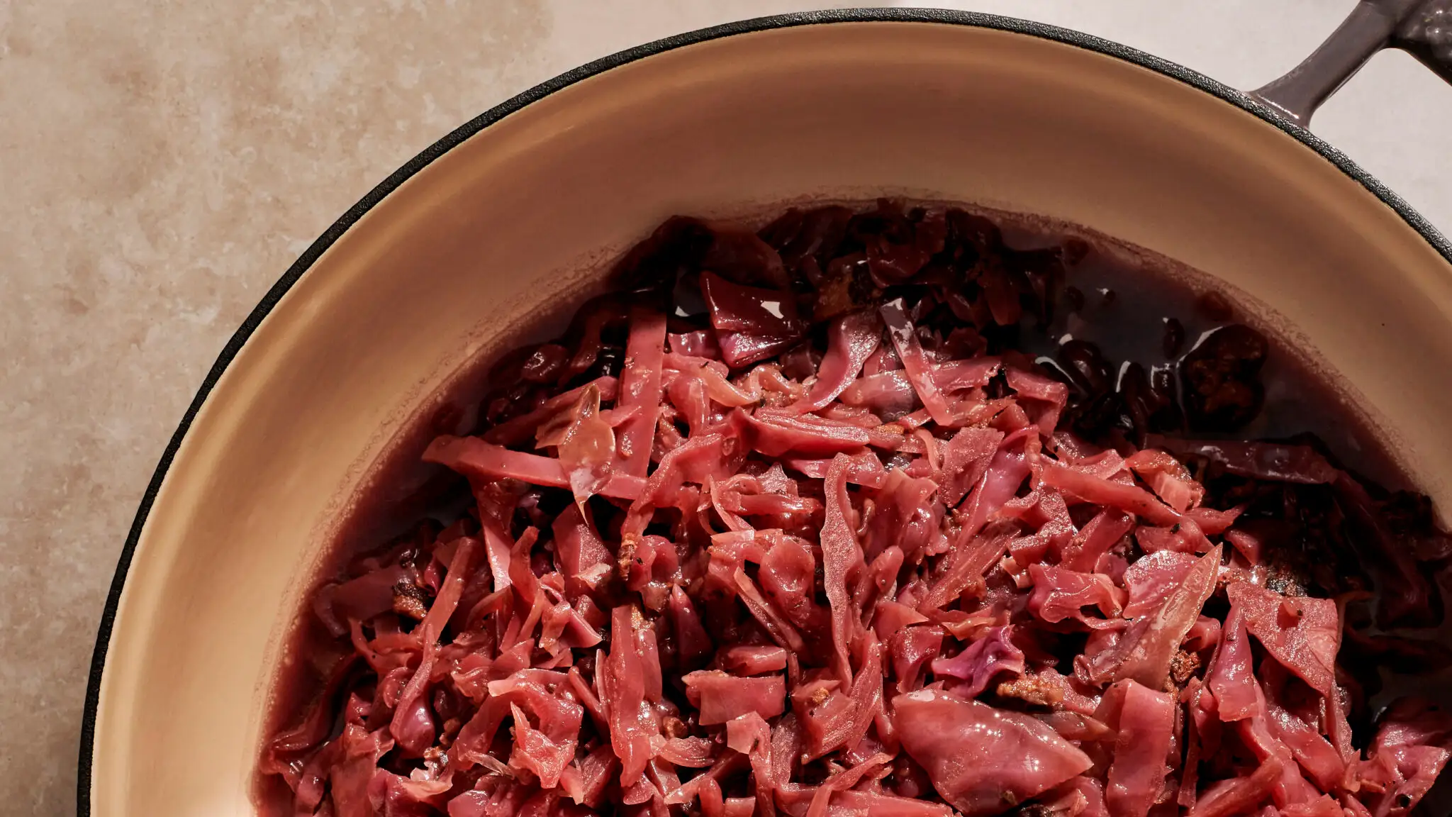 Braised Red Cabbage with Bacon-image