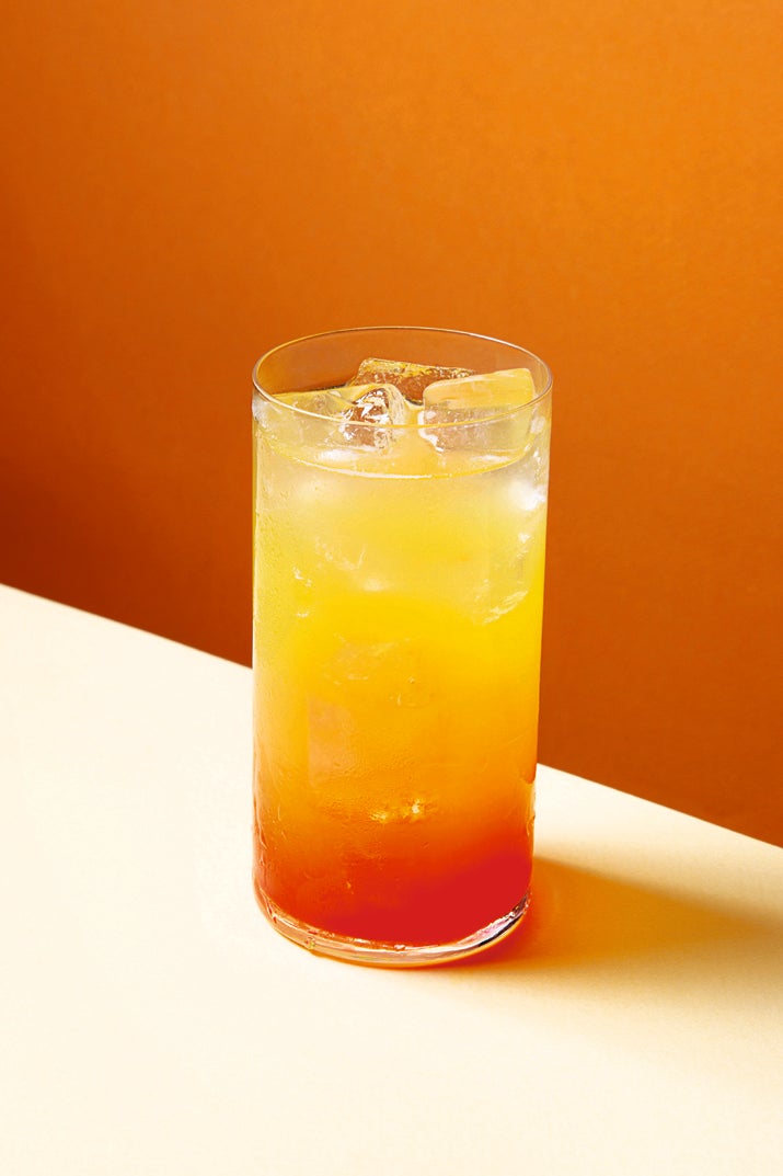 Tequila Sunrise cocktail