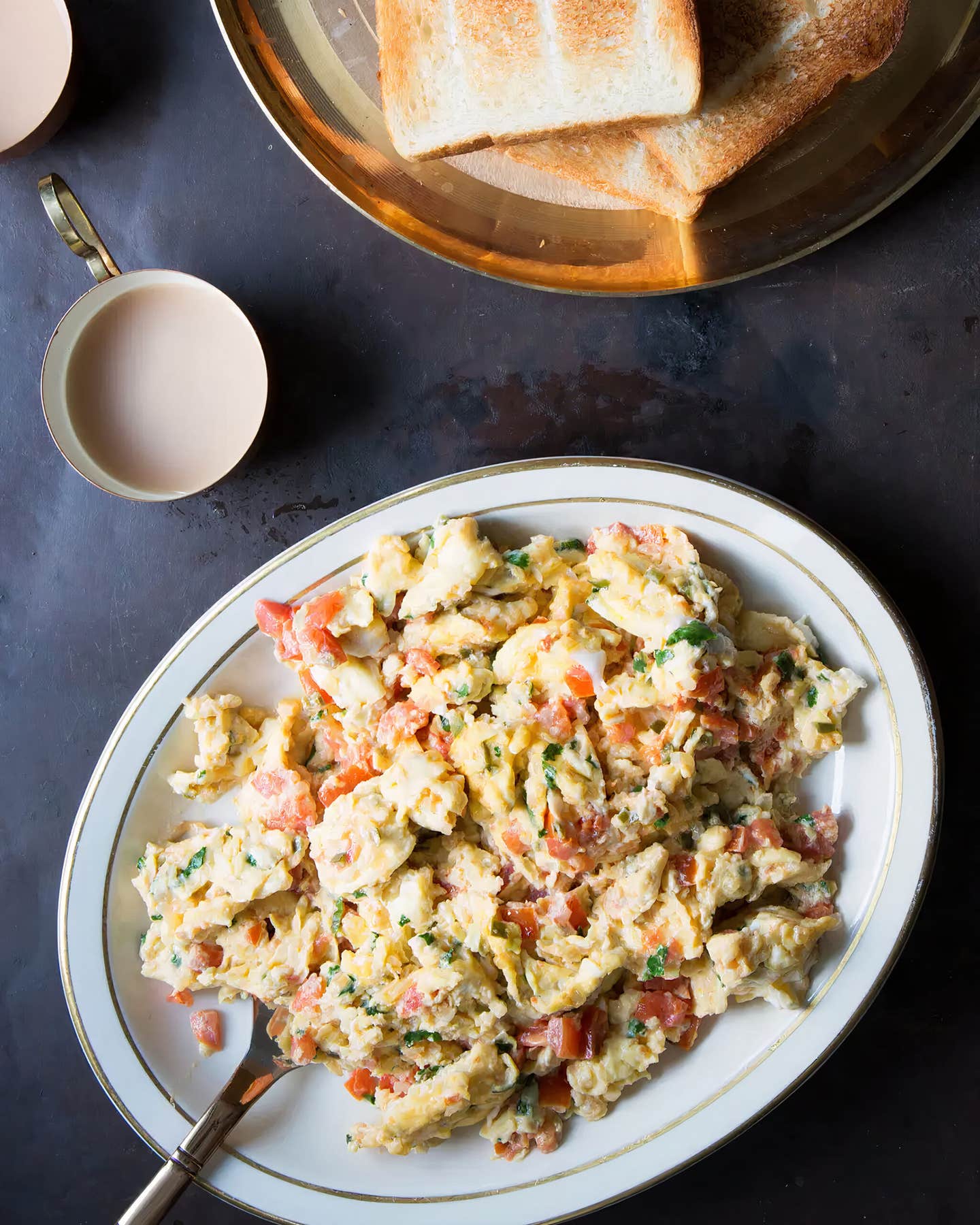 Parsi Style Scrambled Eggs
