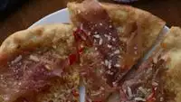 Prosciutto, Chile, and Onion Pizza-image