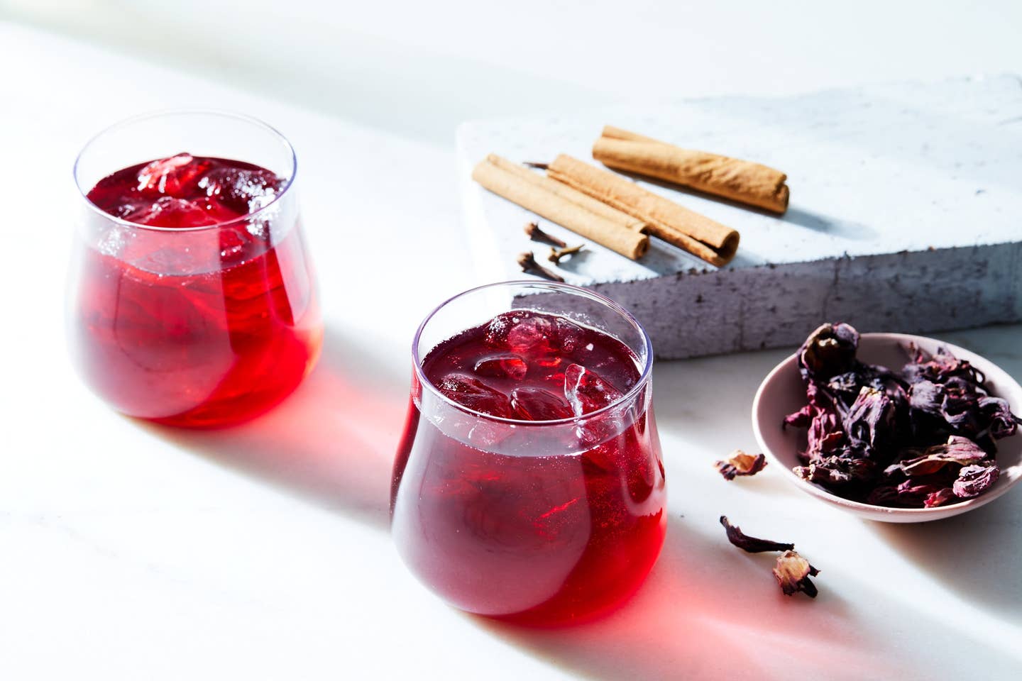 Hibiscus cocktail Book club sangria