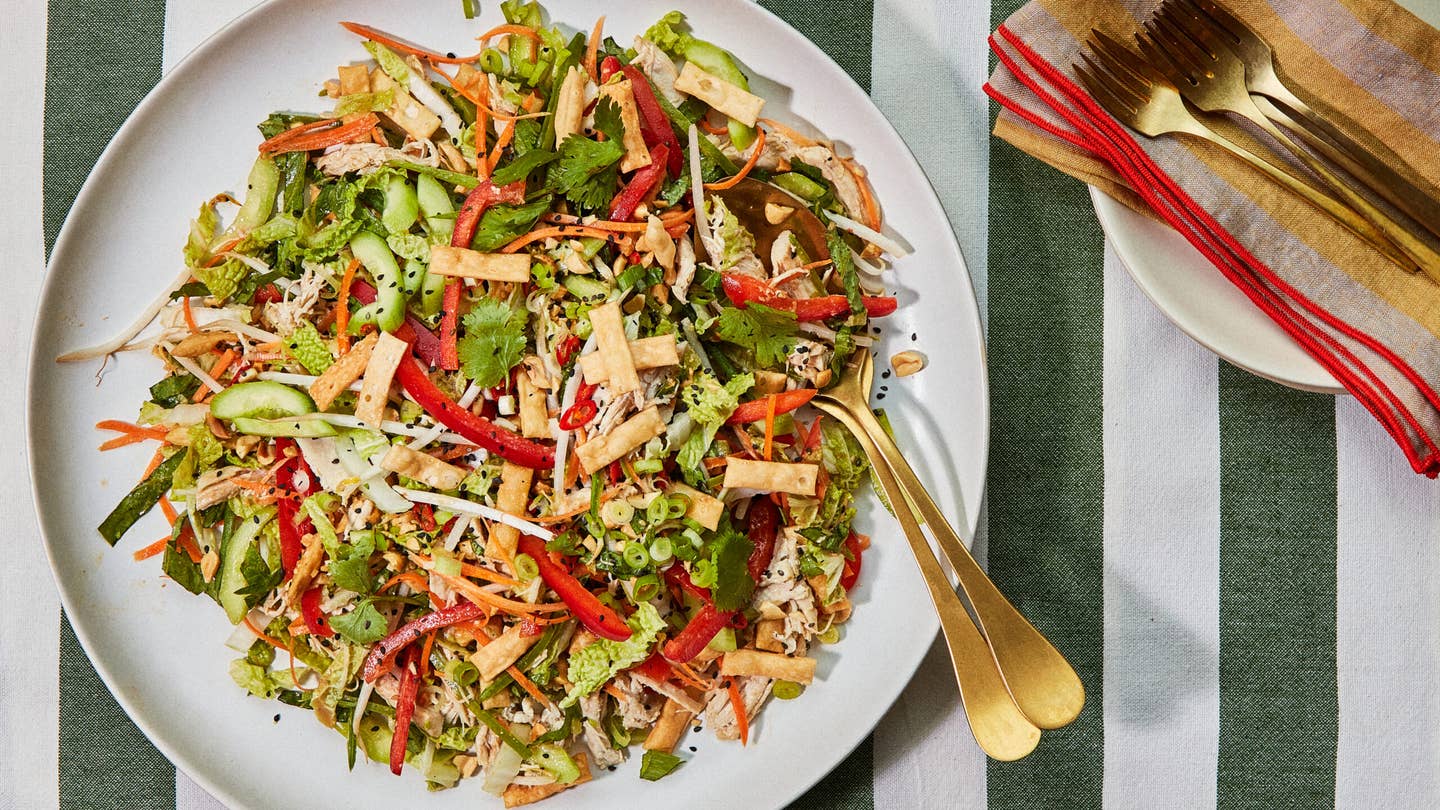 Retro Chinese Chicken Salad