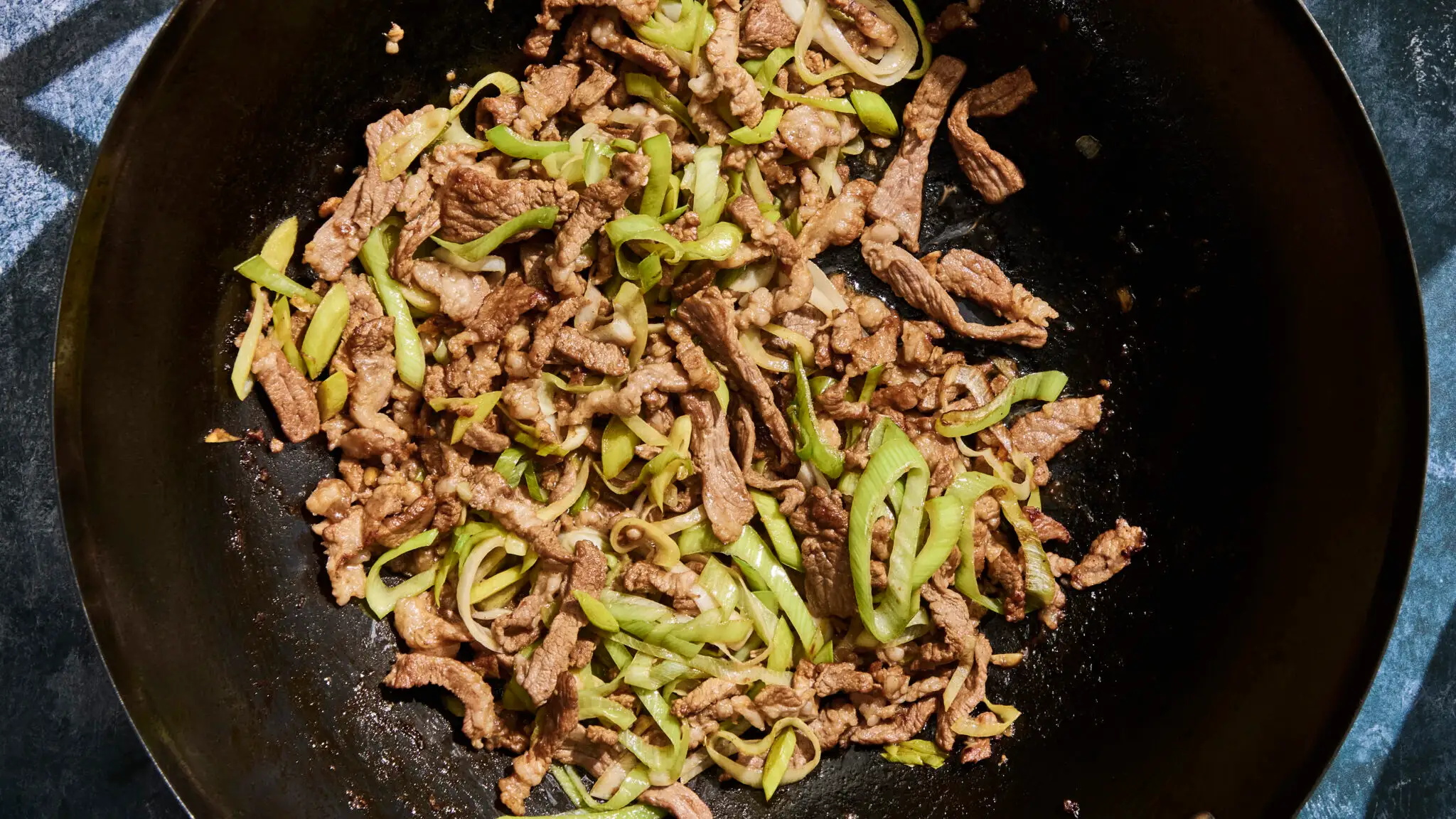Stir-Fried Pork with Leeks-image