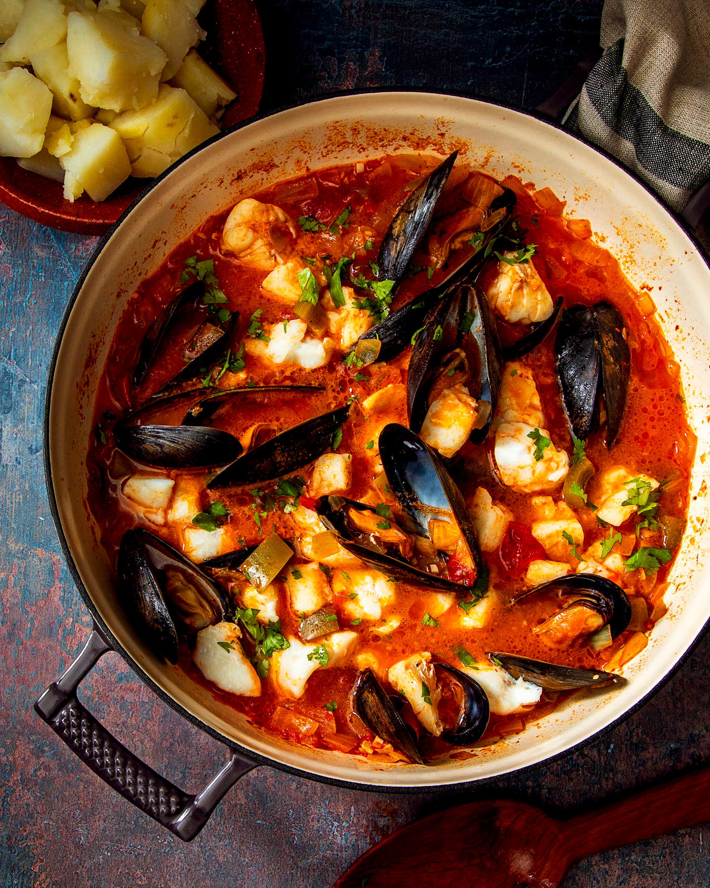 Portuguese Seafood Stew Portuguese Seafood Stew