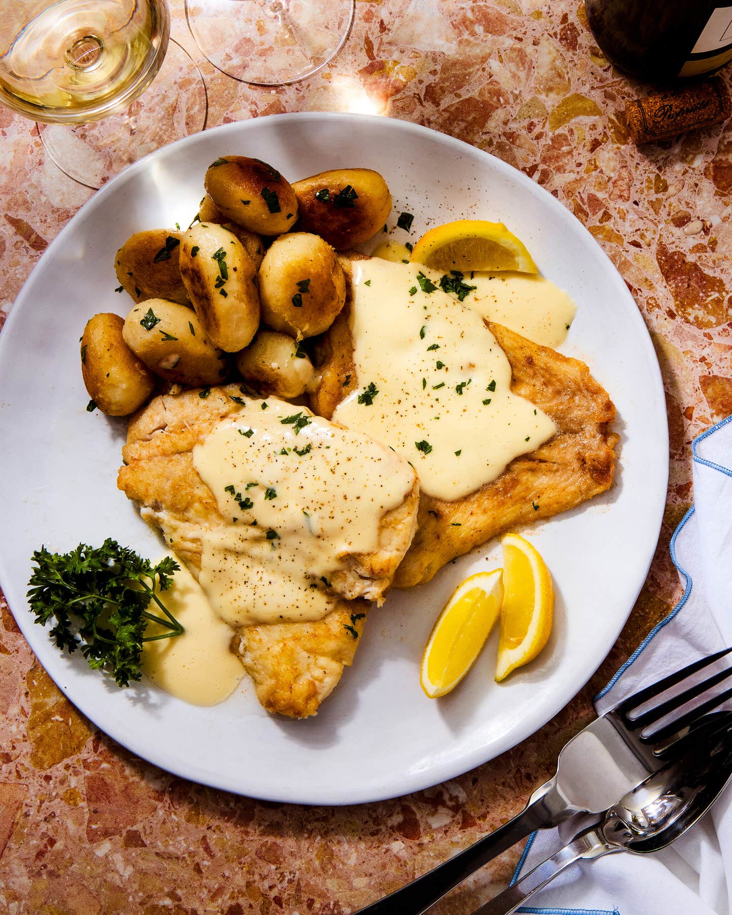 Seared Turbot With Beurre Blanc Seared Turbot with Beurre Blanc