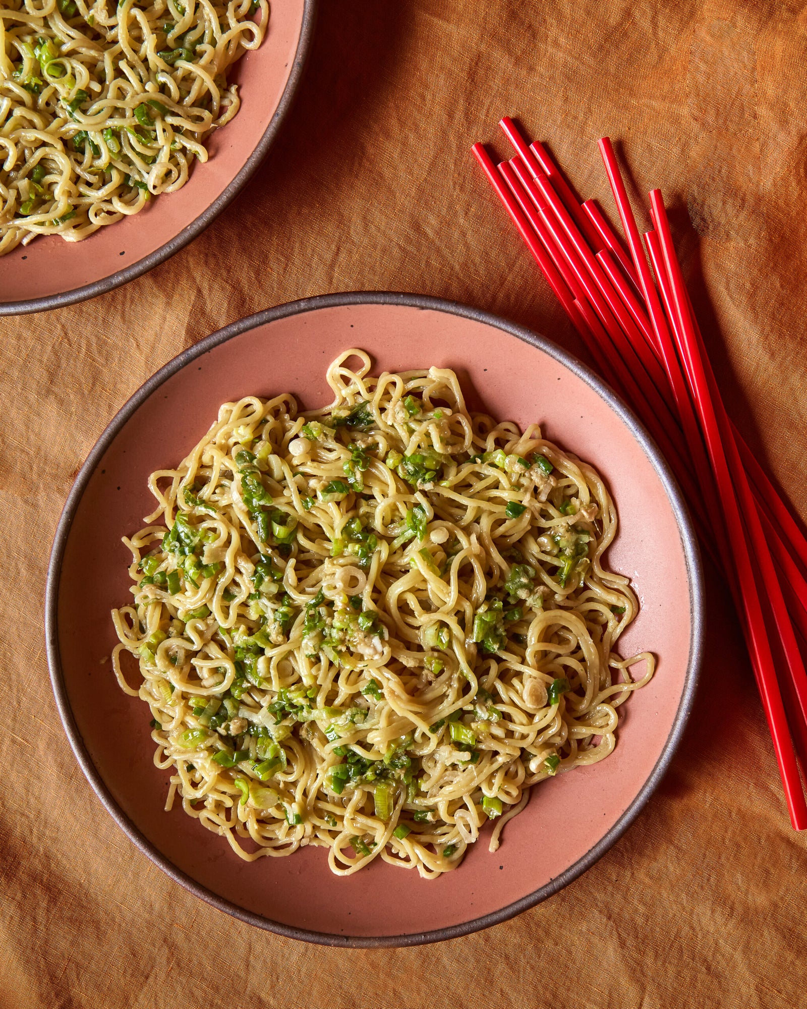 Momofuku Ginger Scallion Noodles | Saveur