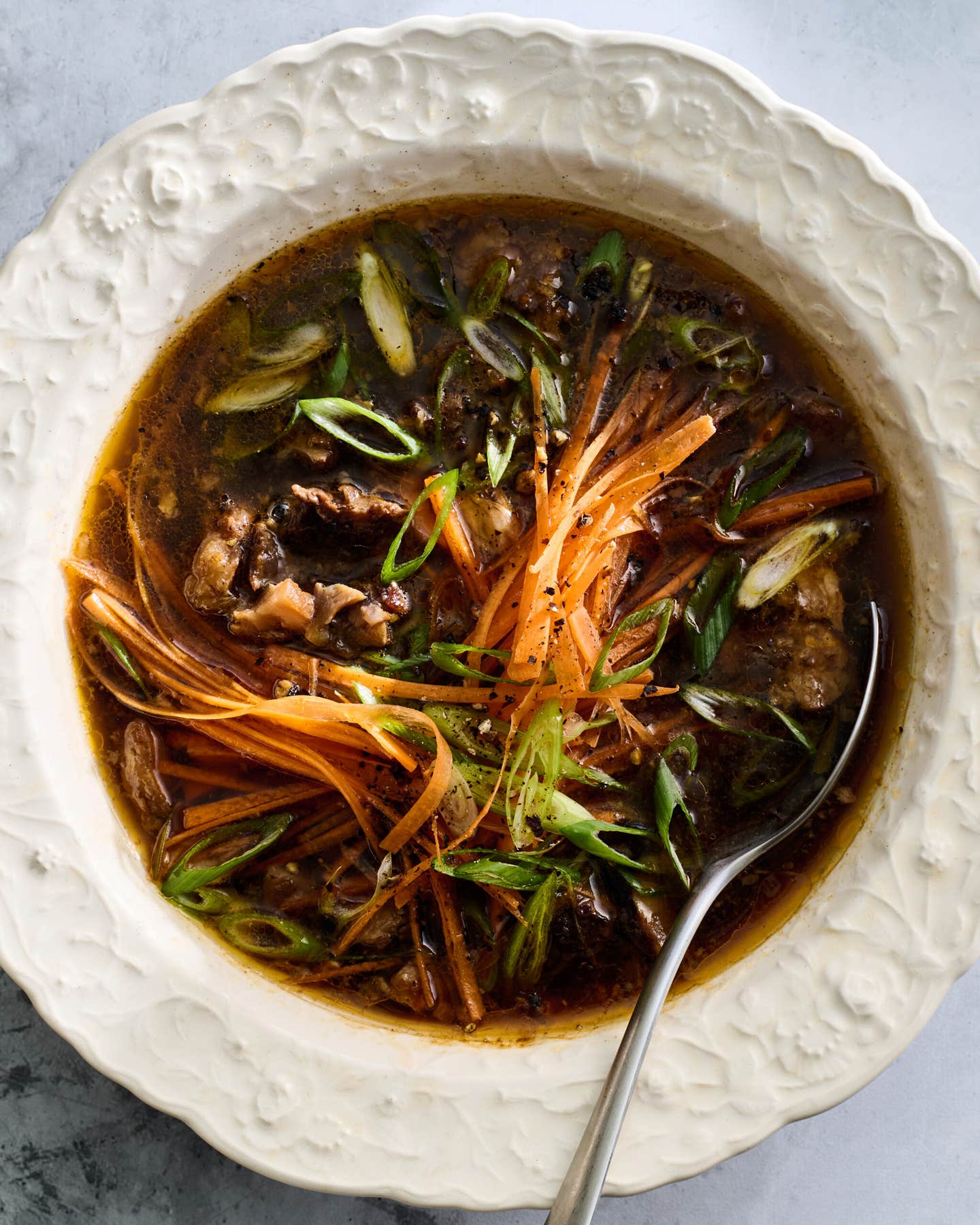 Ochsenschwanzsuppe (Oxtail Consommé) Ochsenschwanzsuppe (Oxtail Consommé)