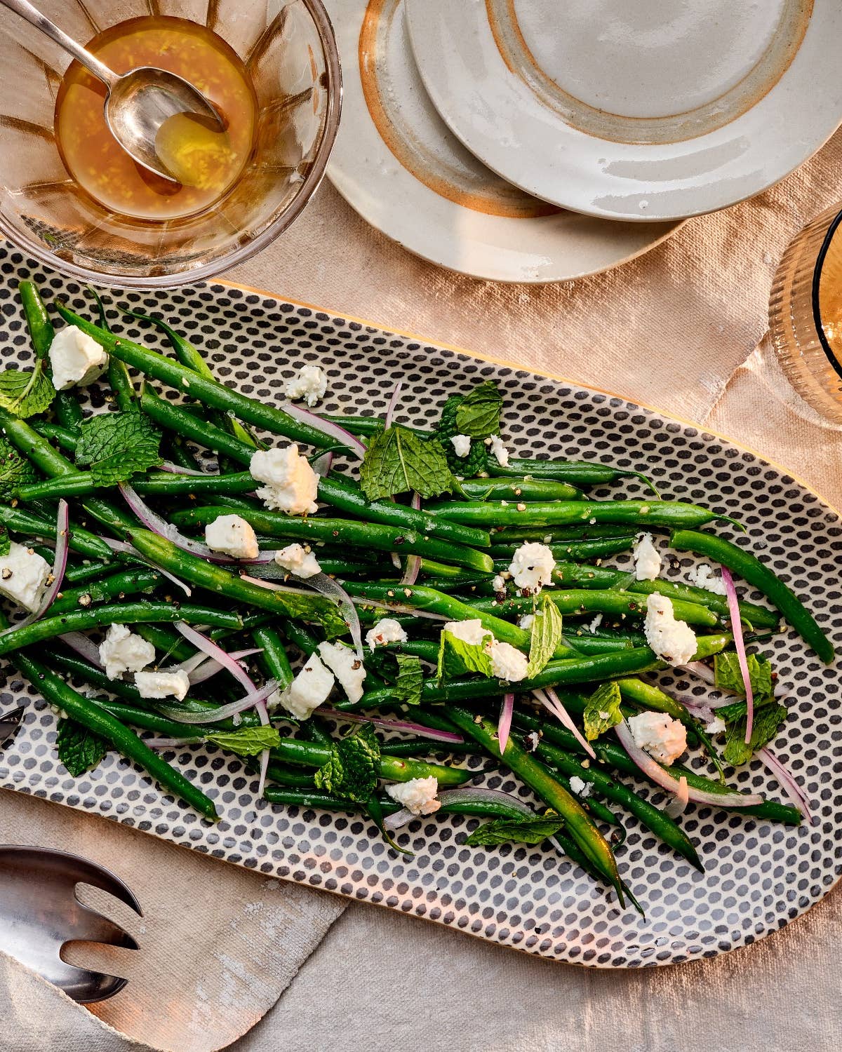 Green Bean Salad with Feta and Mint