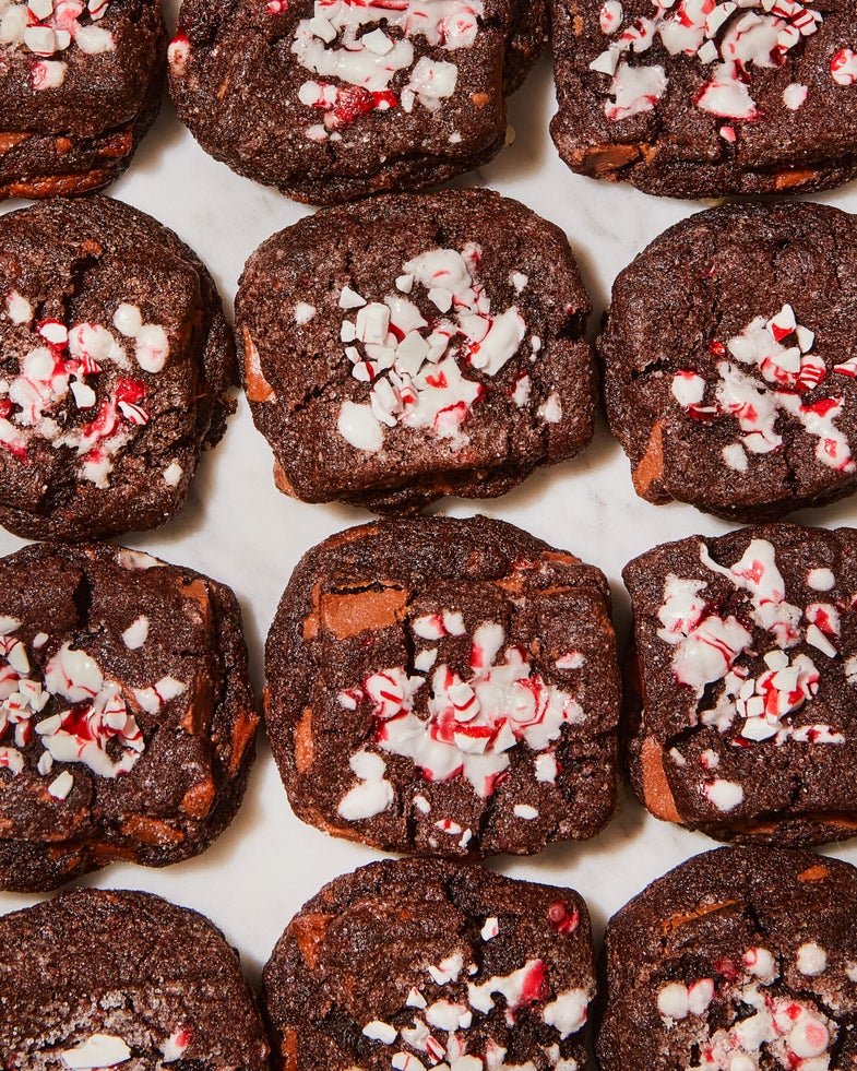 Mint Chocolate Chip Cookies