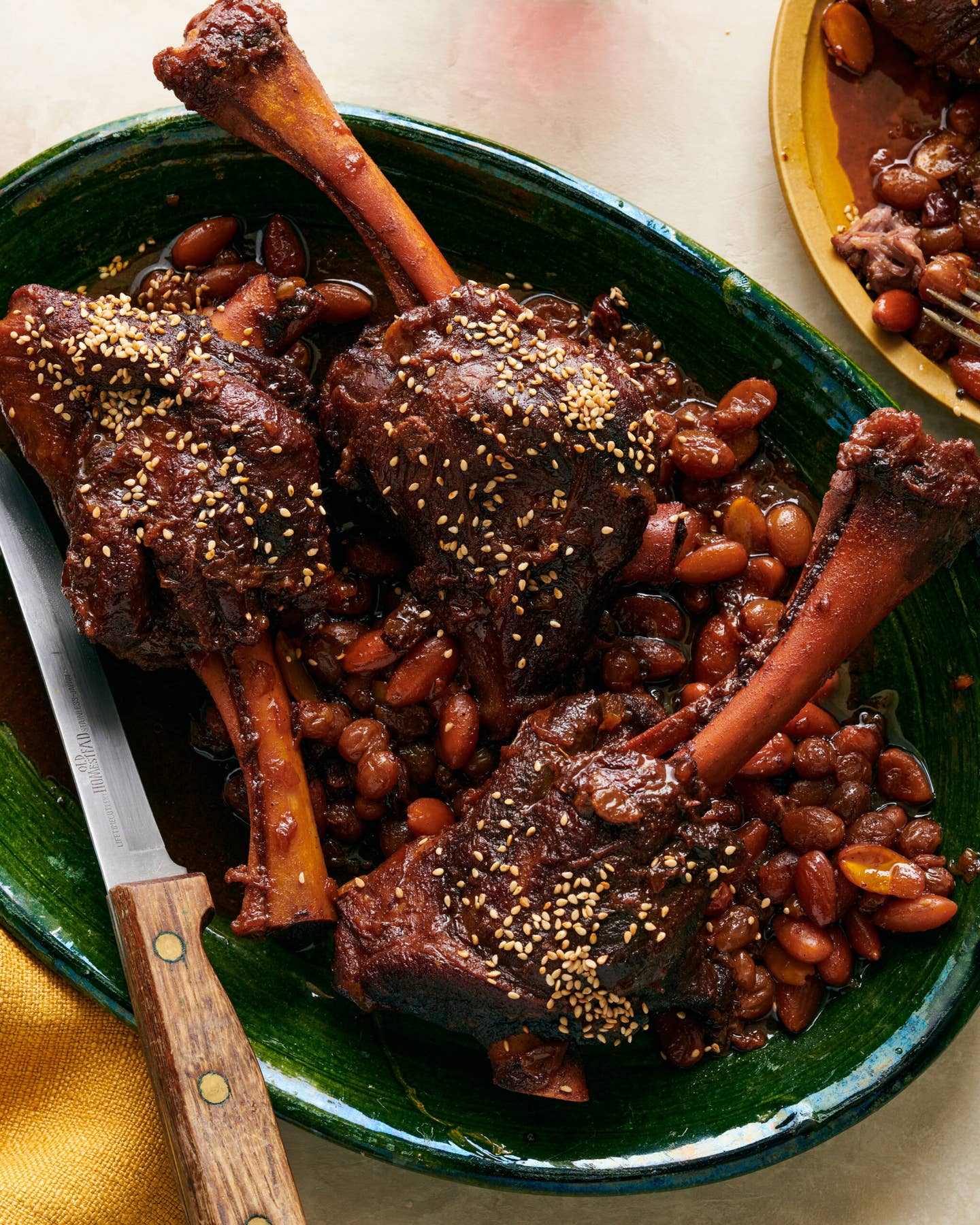 Honey Braised Lamb Shanks Recipe