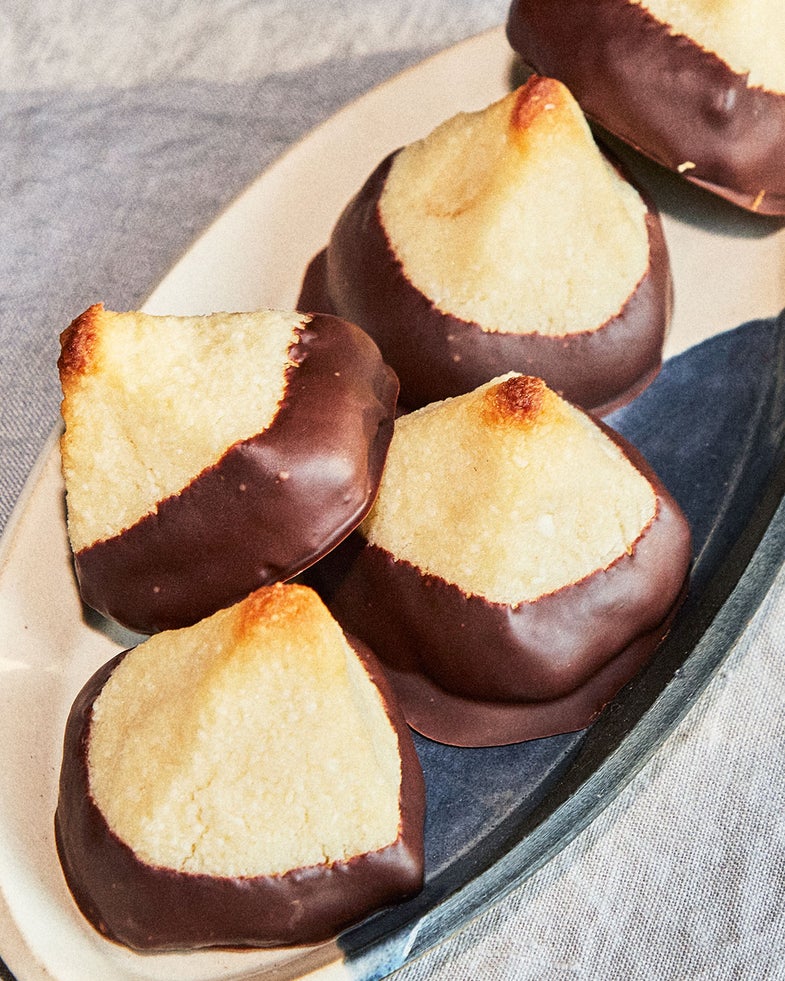 Chocolate-Coconut Macaroons