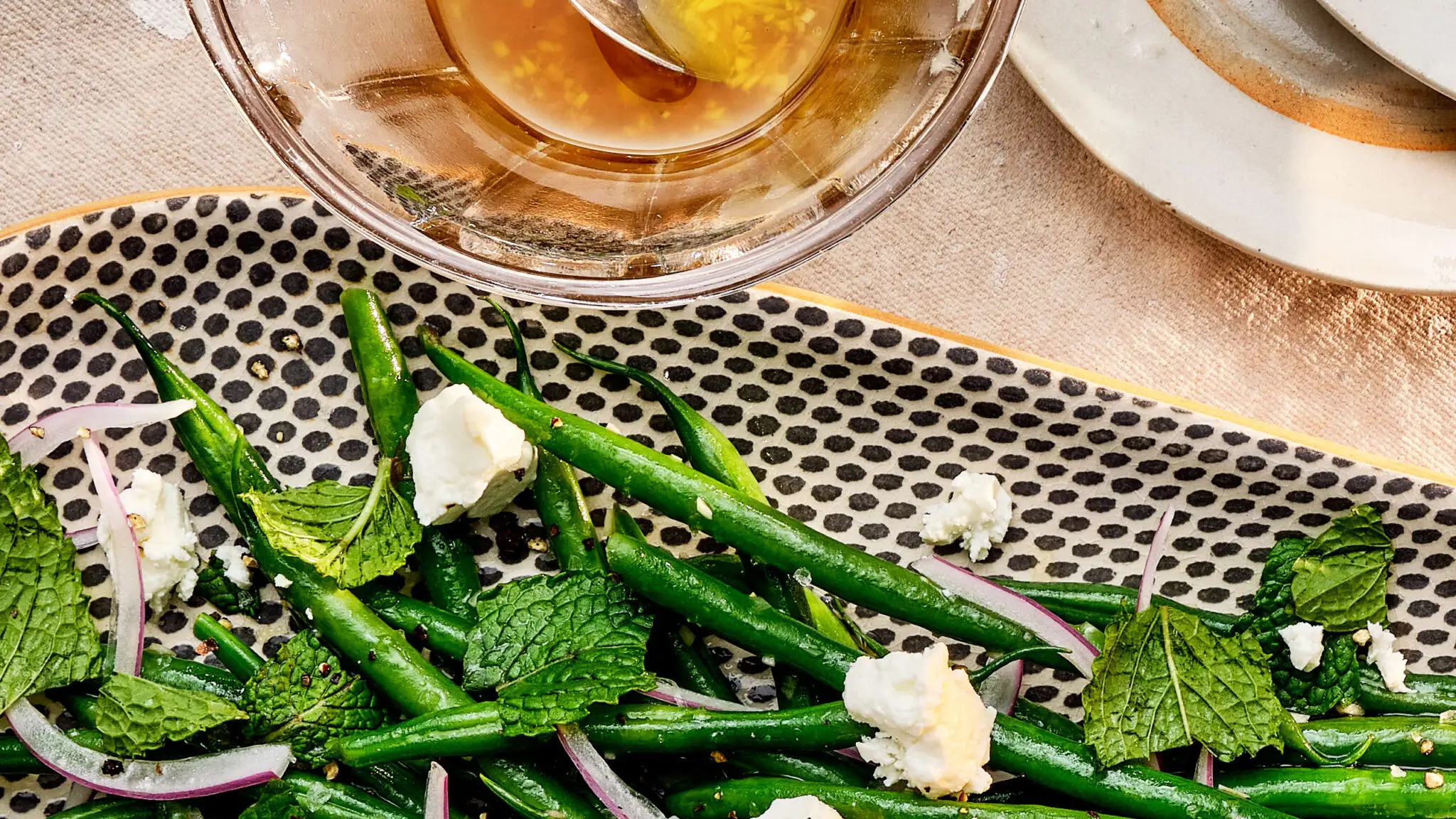 Green Bean Salad with Feta and Mint-image
