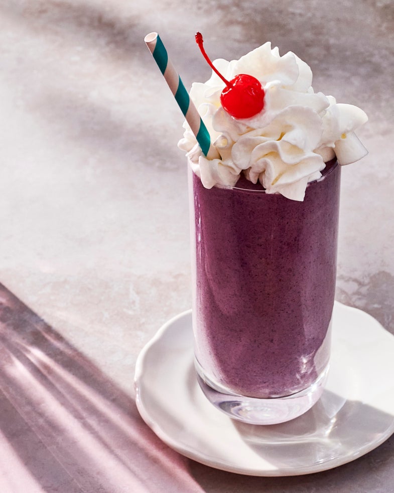 Shake Recipe with Cherry