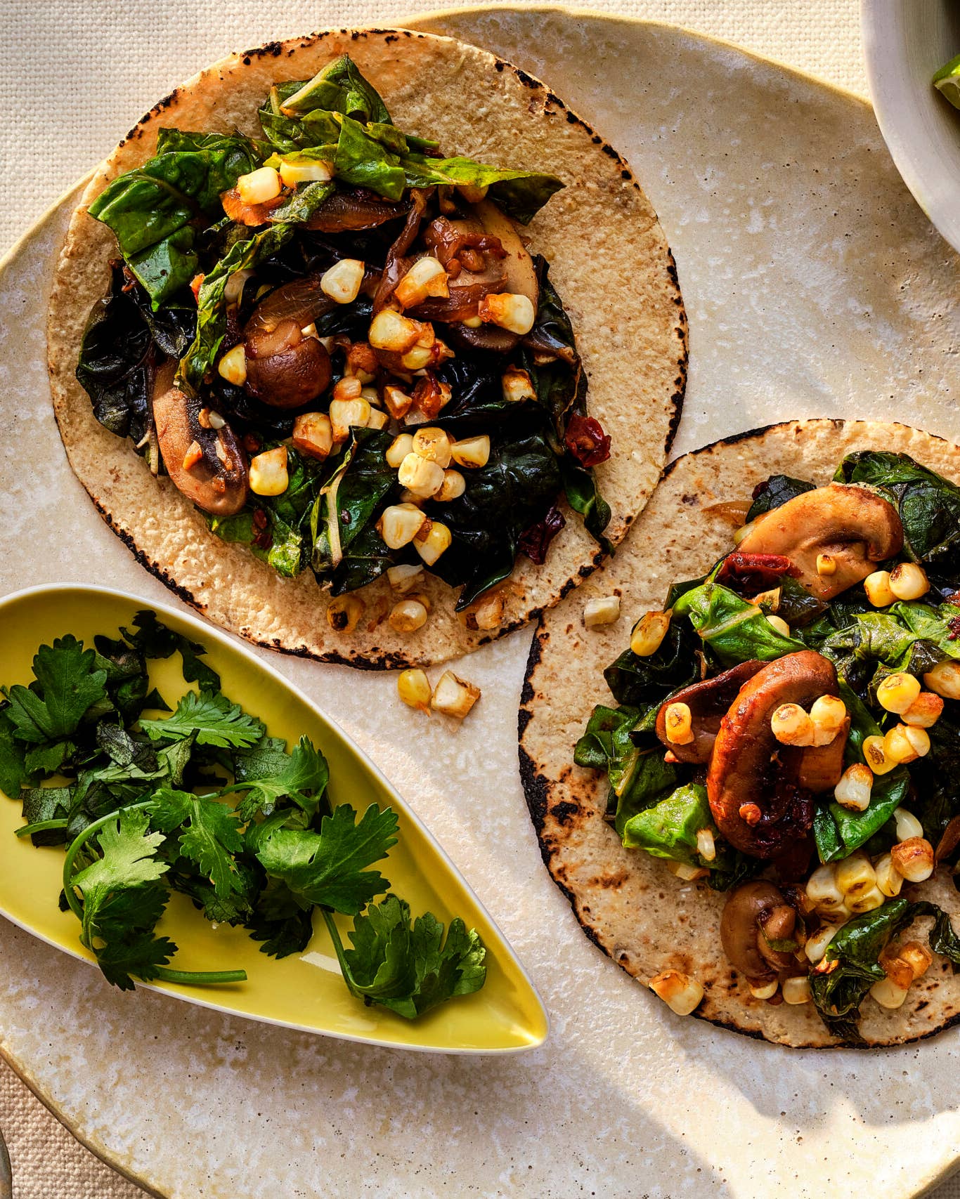Swiss Chard Chipotle Tacos