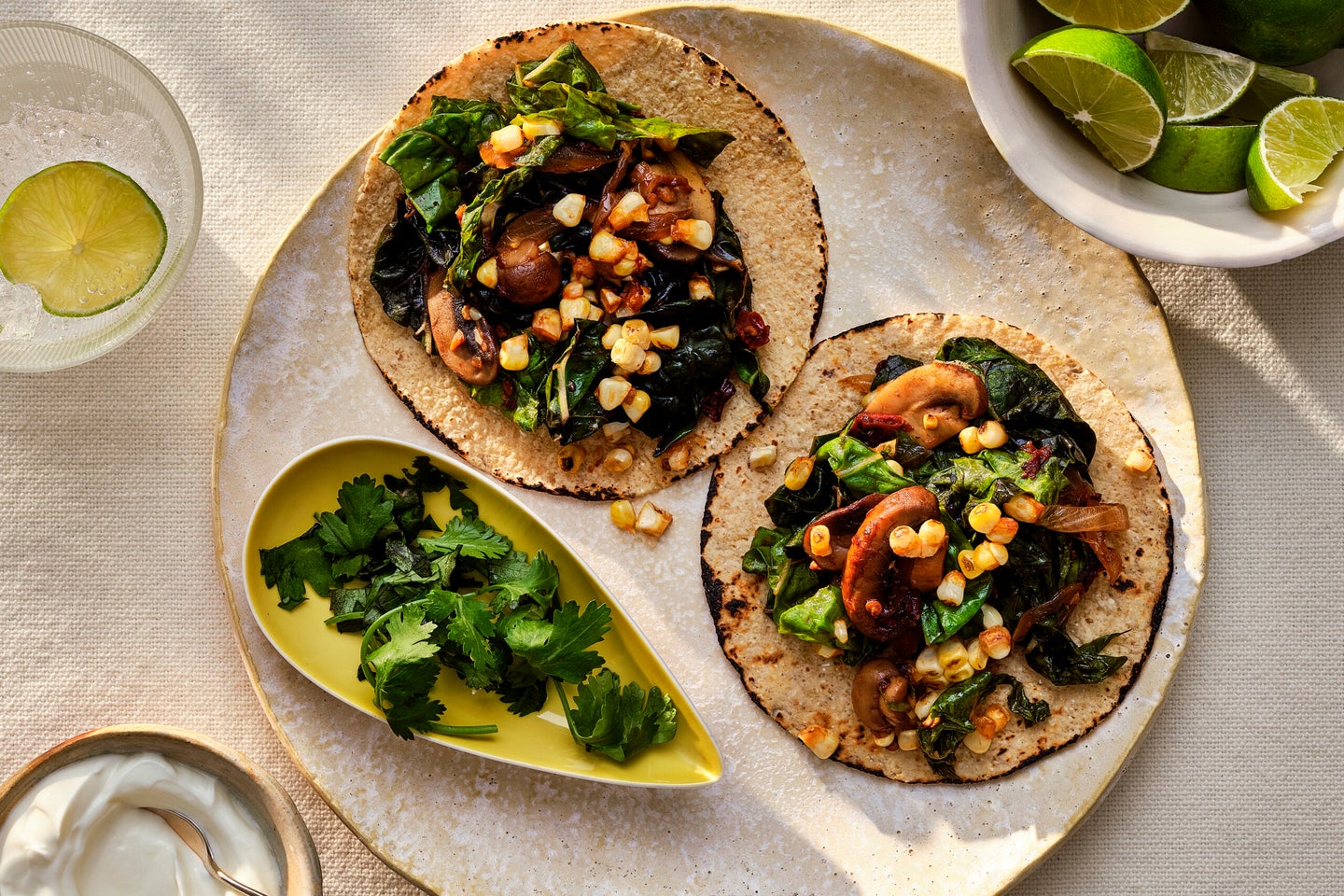 Swiss Chard Chipotle Tacos