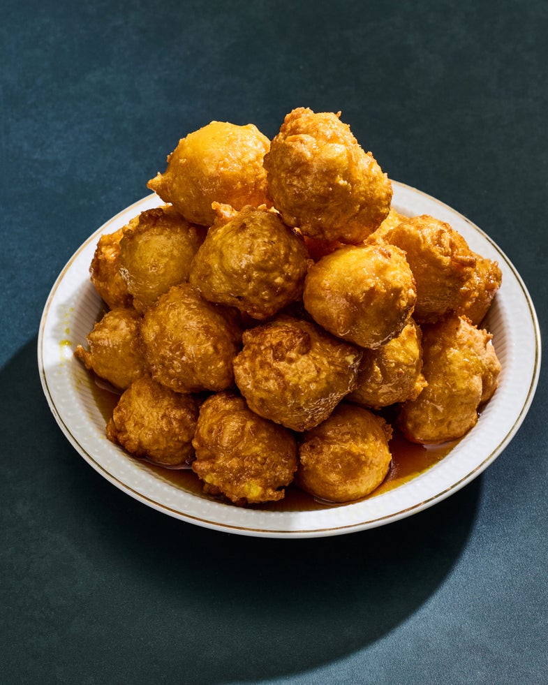 Lgeimat (Saffron Fritters)