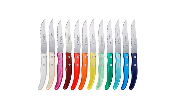 Best Steak Knives Rainbow Steak Knives 12 Piece Saveur