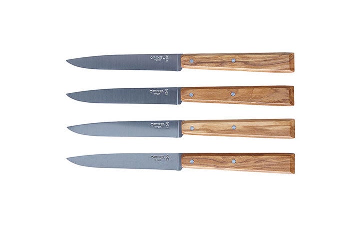 best-steak-knives-value-opinel-olive-wood-4-piece-saveur