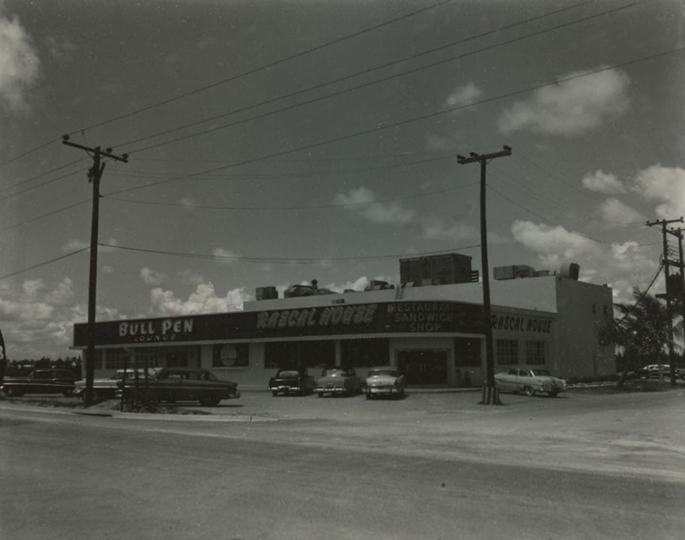 The Exterior of the Rascal House Restaurant 