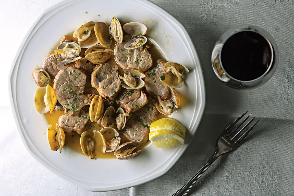 Braised Pork and Clams (Porco à Alentejana)