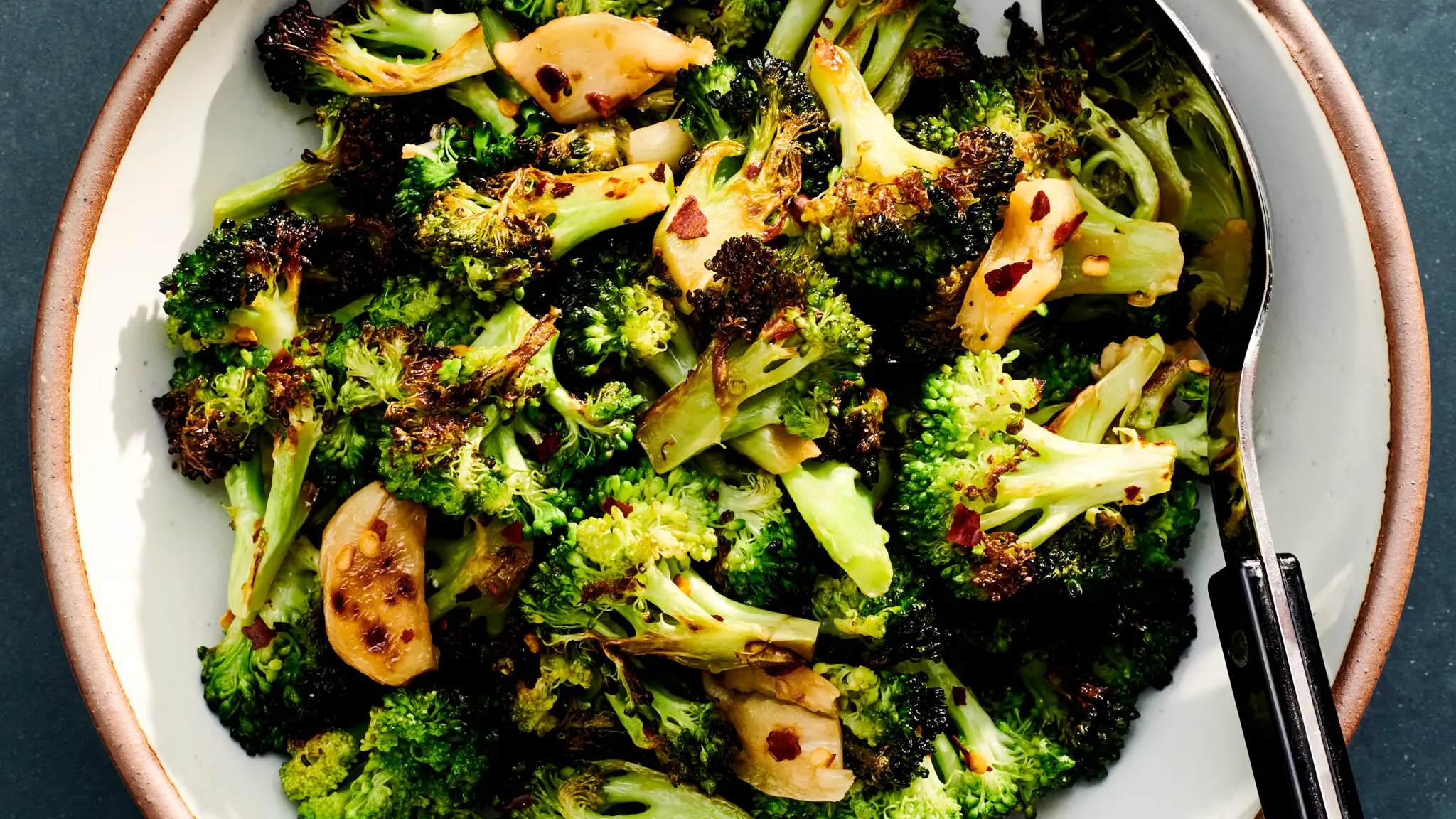 Broccoli Strascinati (Sautéed Broccoli with Garlic and Chile) -image