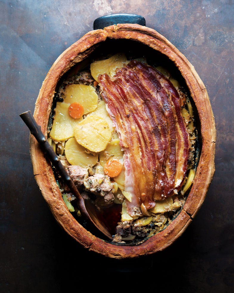 Bacheofe (Alsatian Meat and Vegetable Stew)