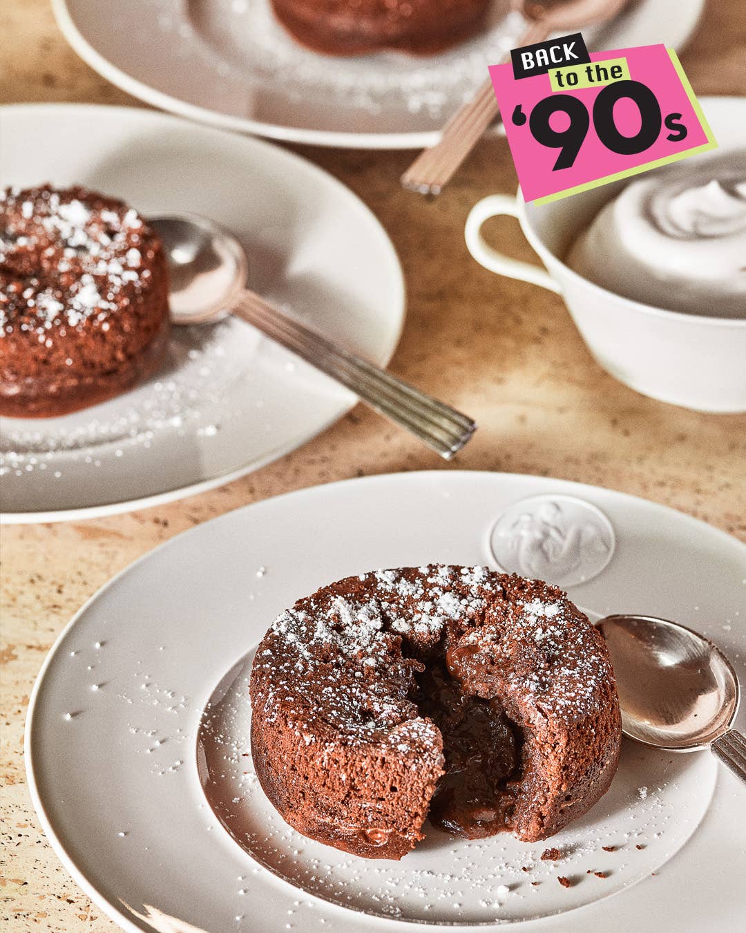 Molten Chocolate Cakes (90s refresh)