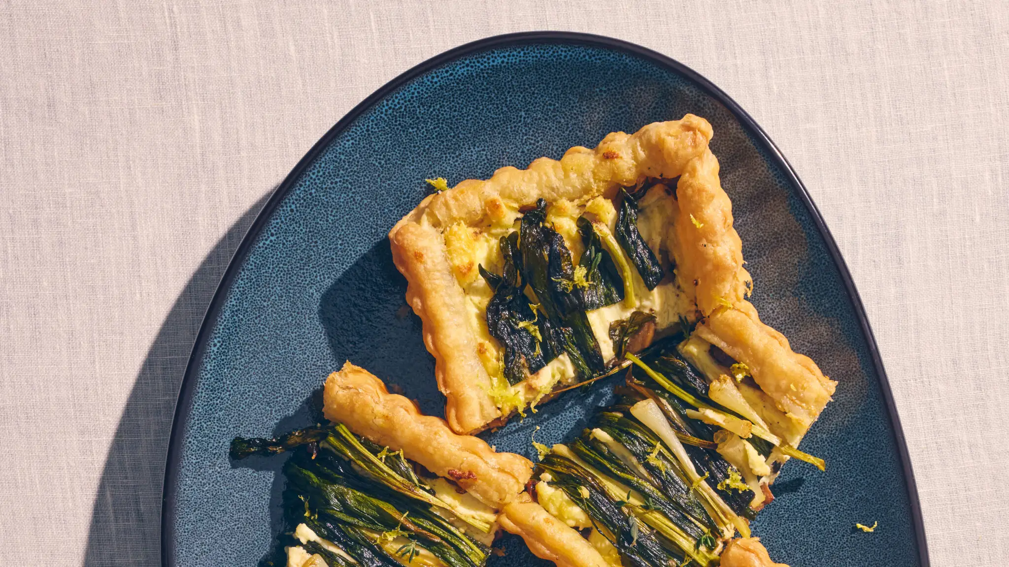 Ramp and Mushroom Tart-image