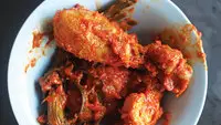 Ayam Masak Merah (Malay-Style Red-Cooked Chicken with Pandan)-image