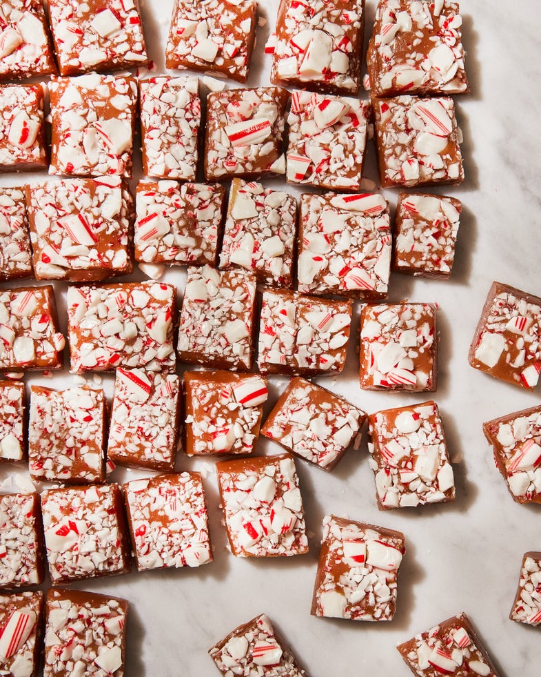 Peppermint Caramels