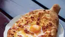 Georgian Cheese and Egg Bread (Acharuli Khachapuri)-image