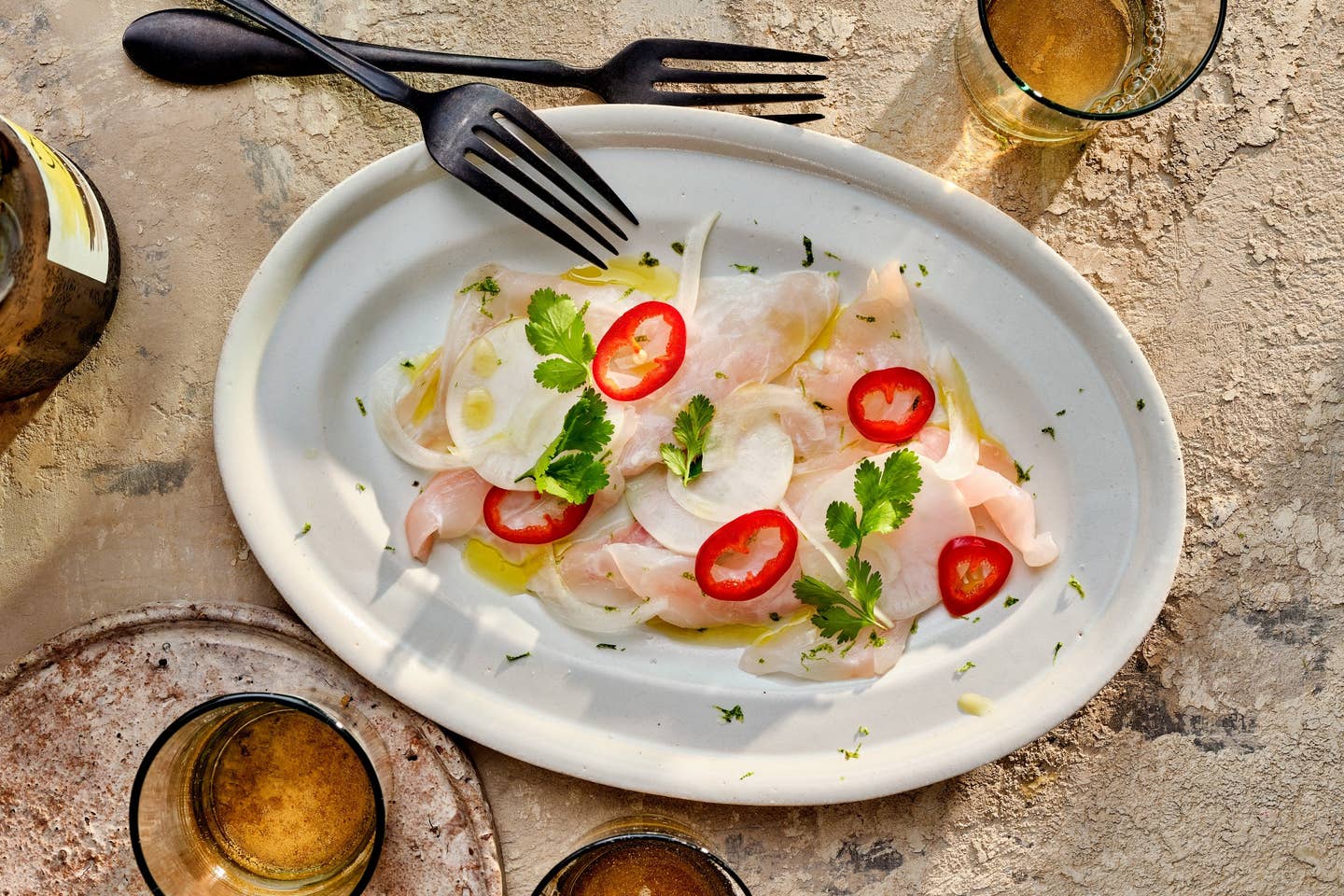 Seabass Crudo Recipe