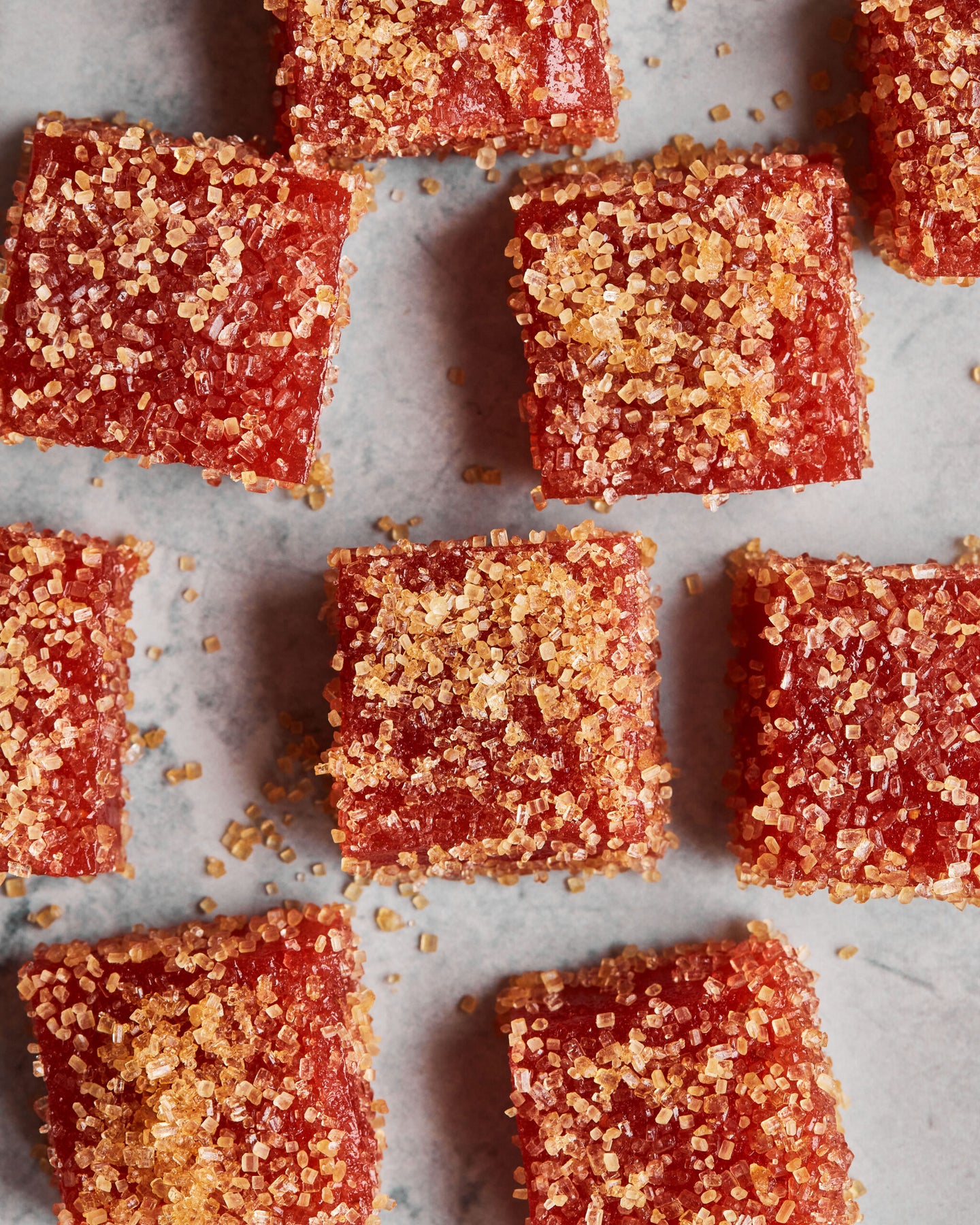 Strawberry Pate de Fruit Recipe with Rhubarb