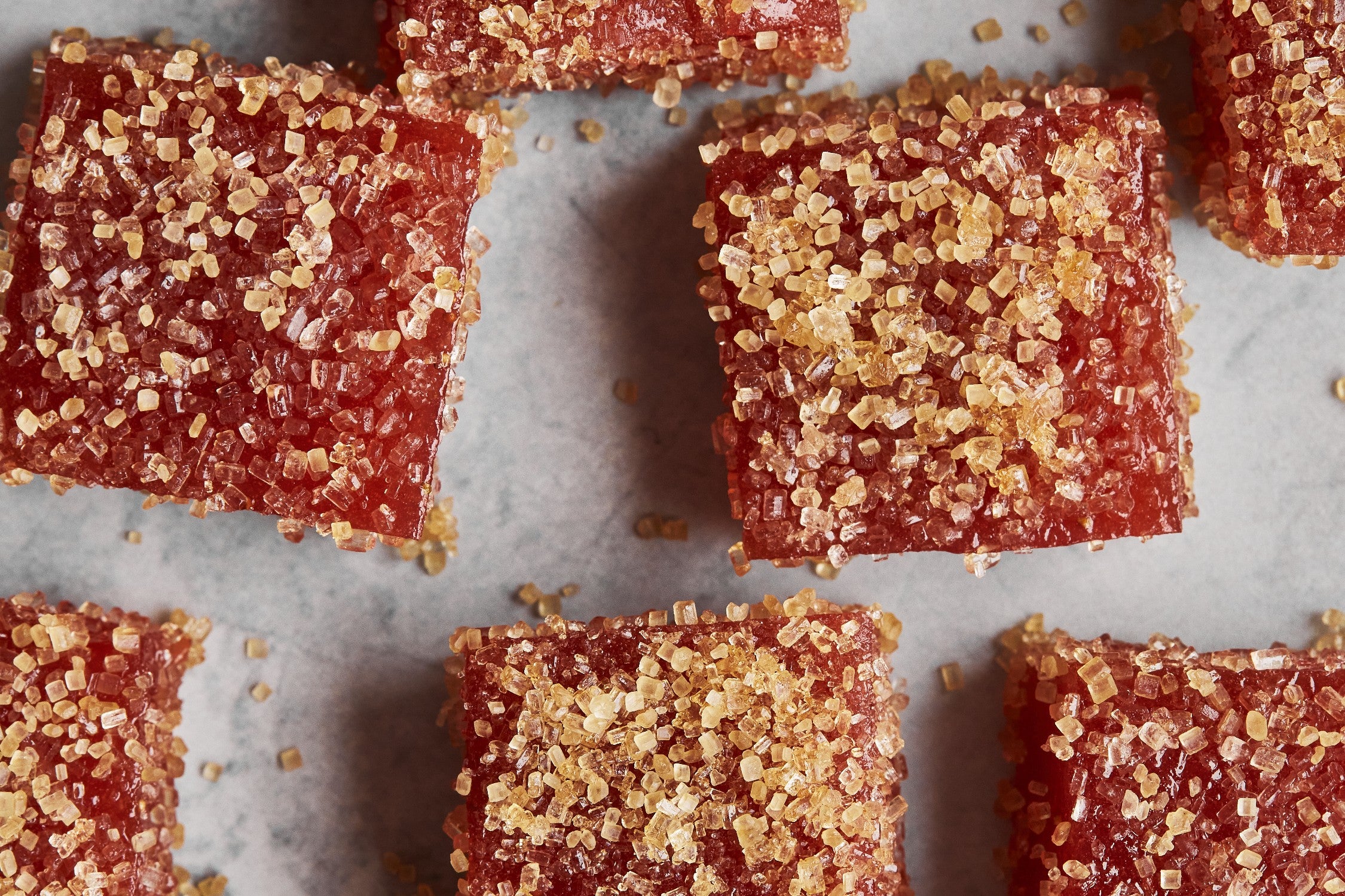 Strawberry Pate de Fruit Recipe with Rhubarb