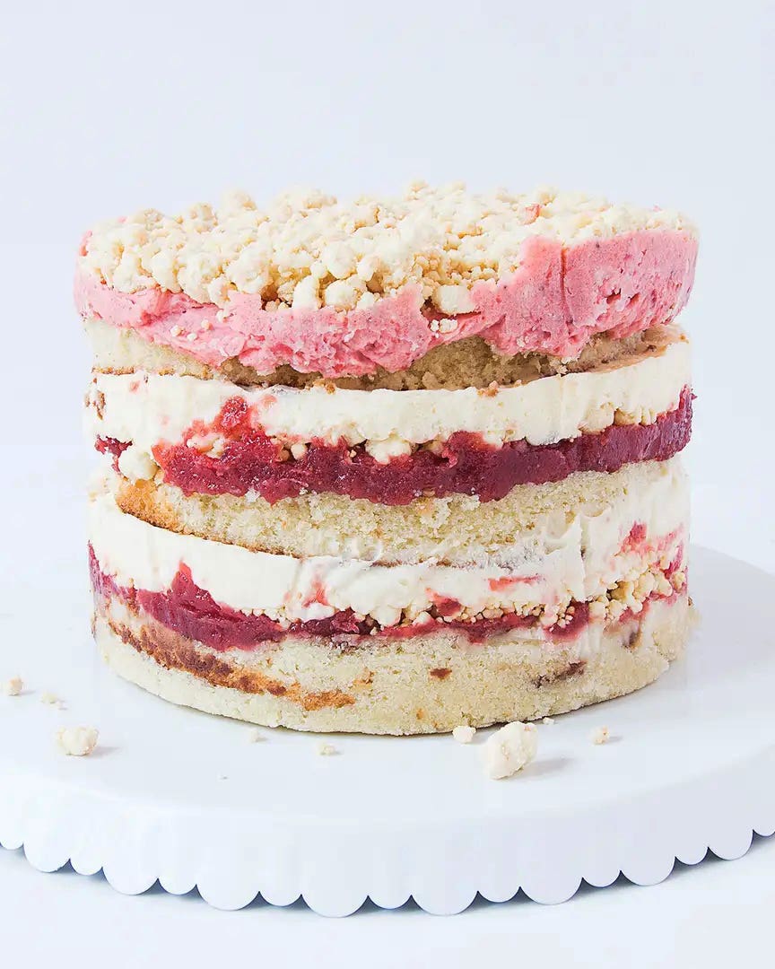 Strawberry Lemon Layer Cake Strawberry Lemon Layer Cake