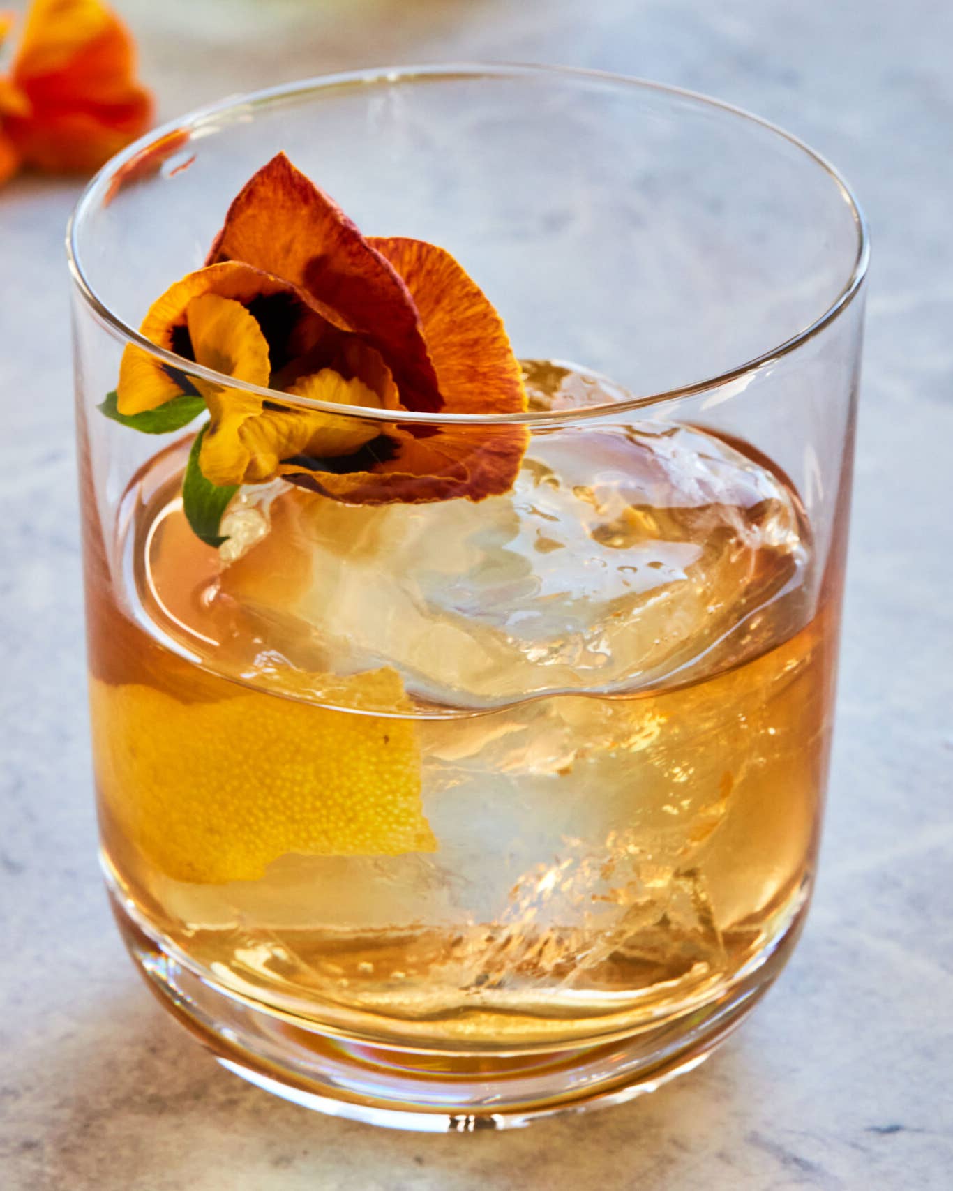 Floral Old Fashioned