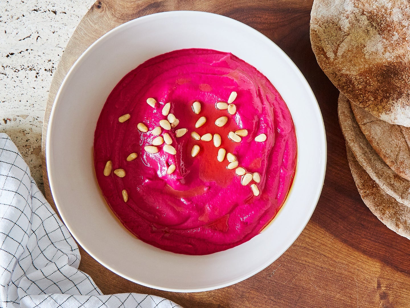Tahini Beet Dip by Suzanne Zeidy