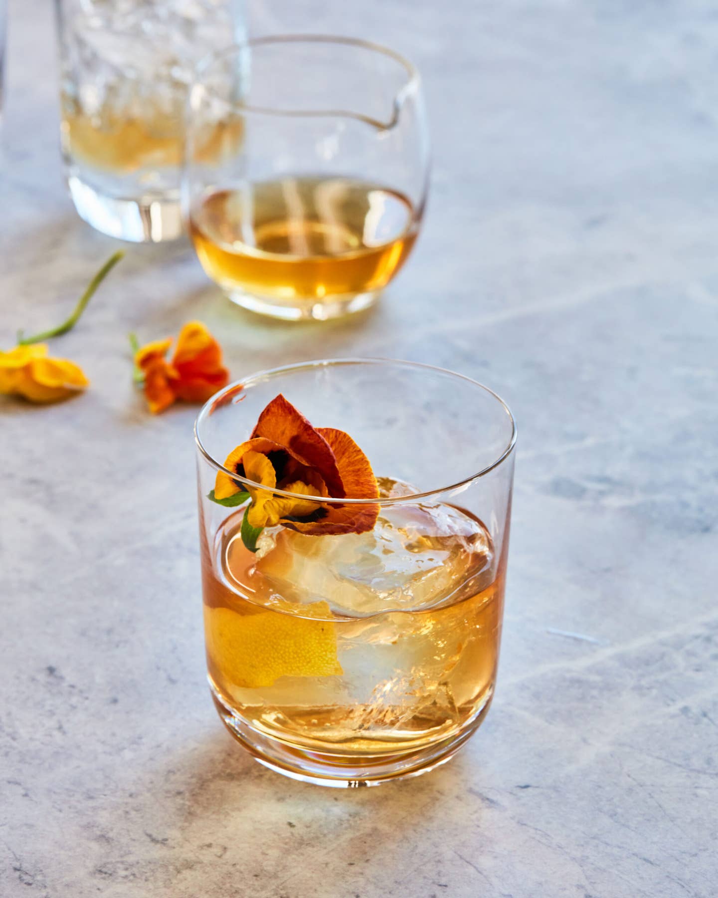 Floral Old Fashioned