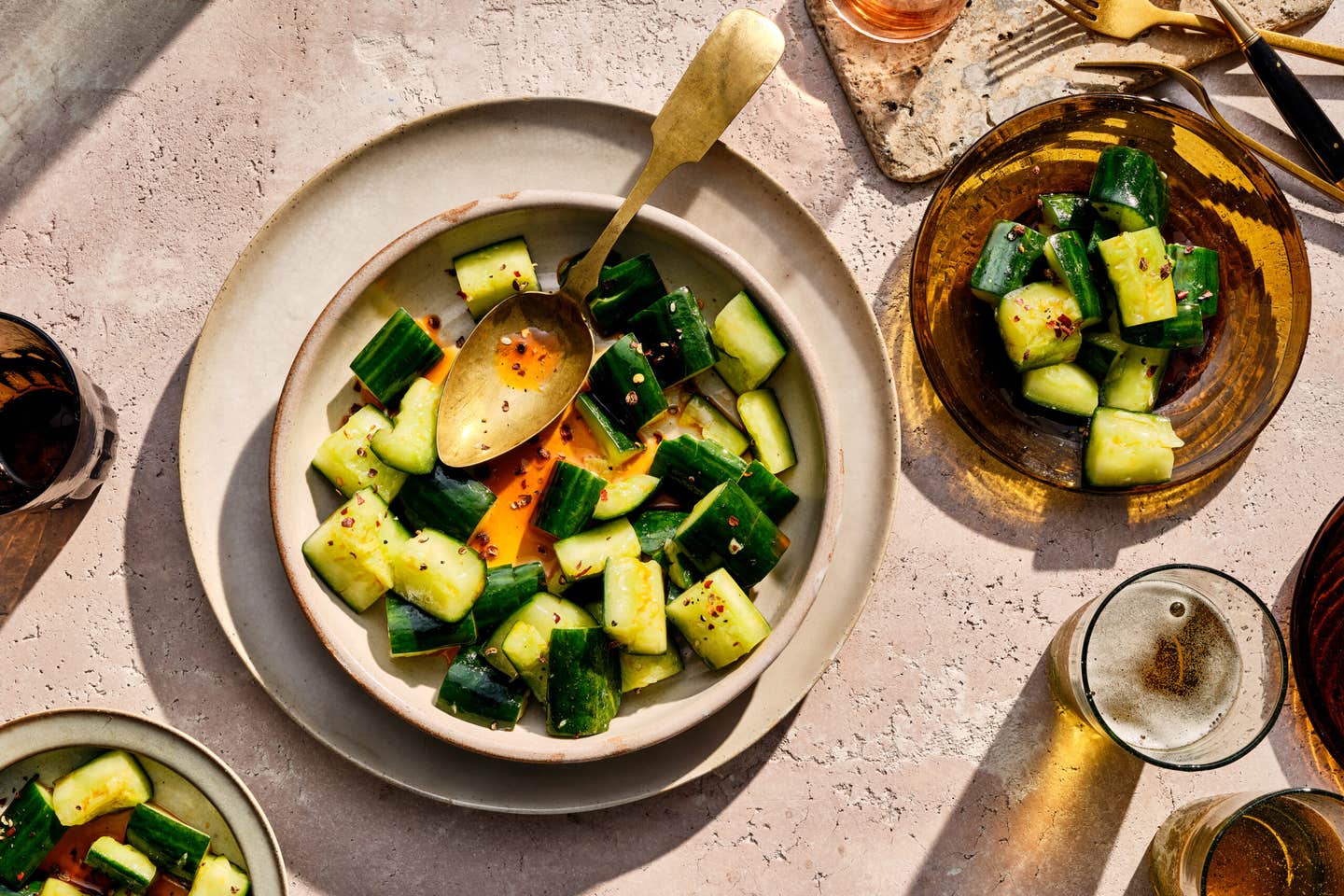 Sichuan Style Marinated Cucumbers
