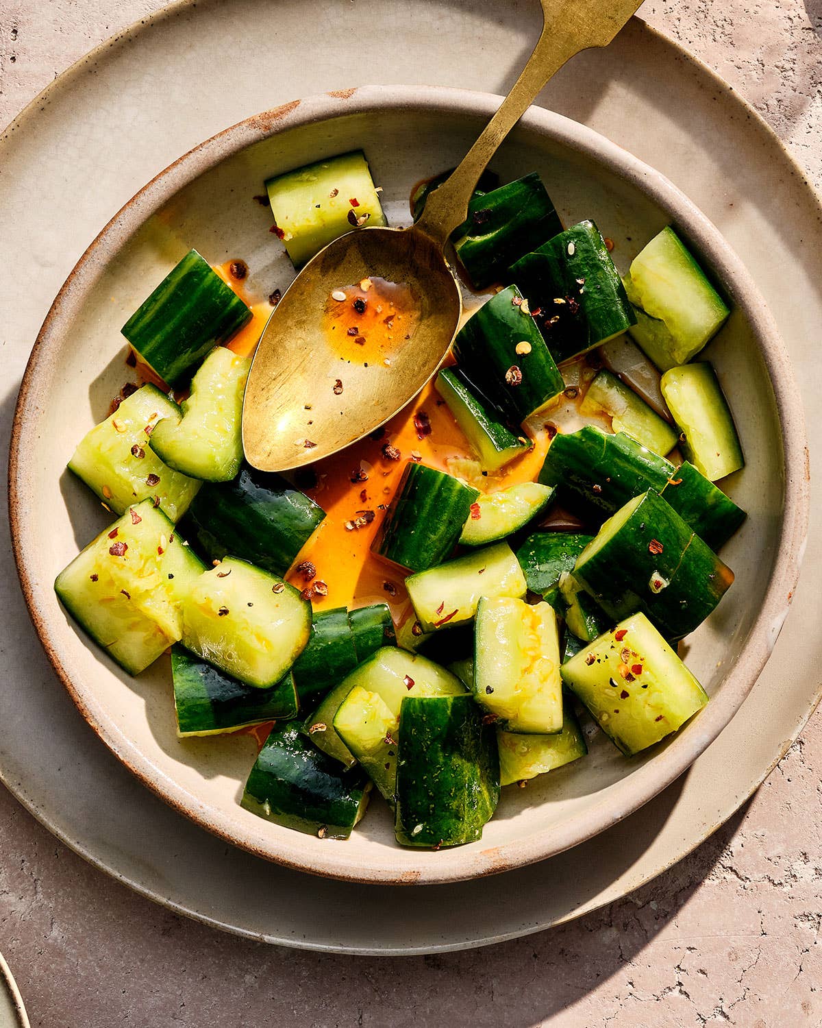 Sichuan Style Marinated Cucumbers