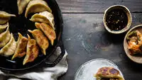 Pork and Kimchi Potstickers-image