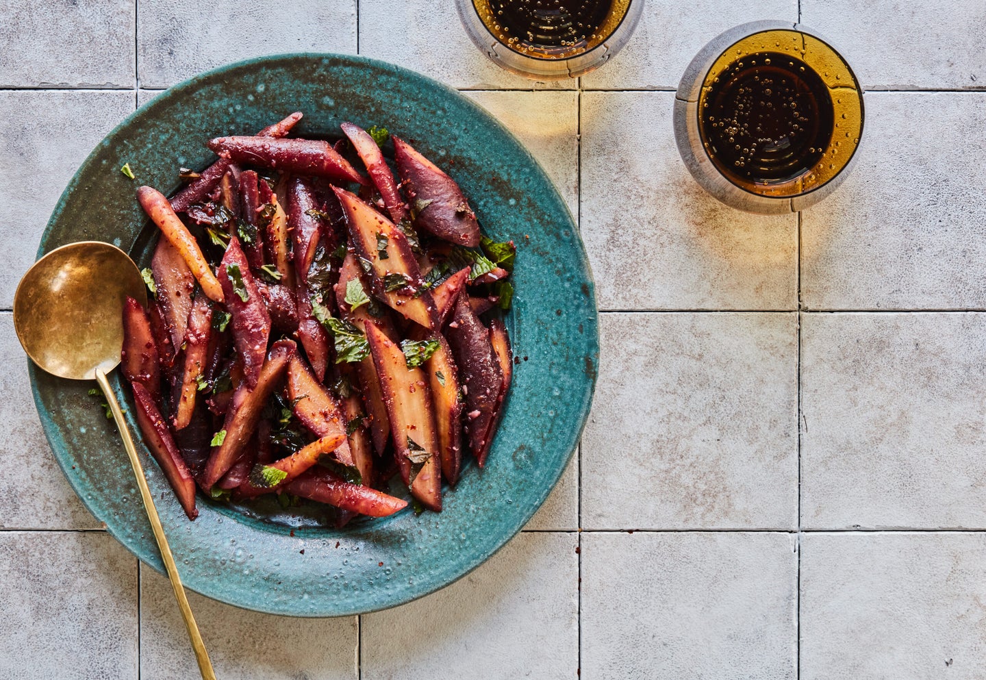 Carrots with Aleppo Pepper and Mint Recipe Carrot Salad Zahav