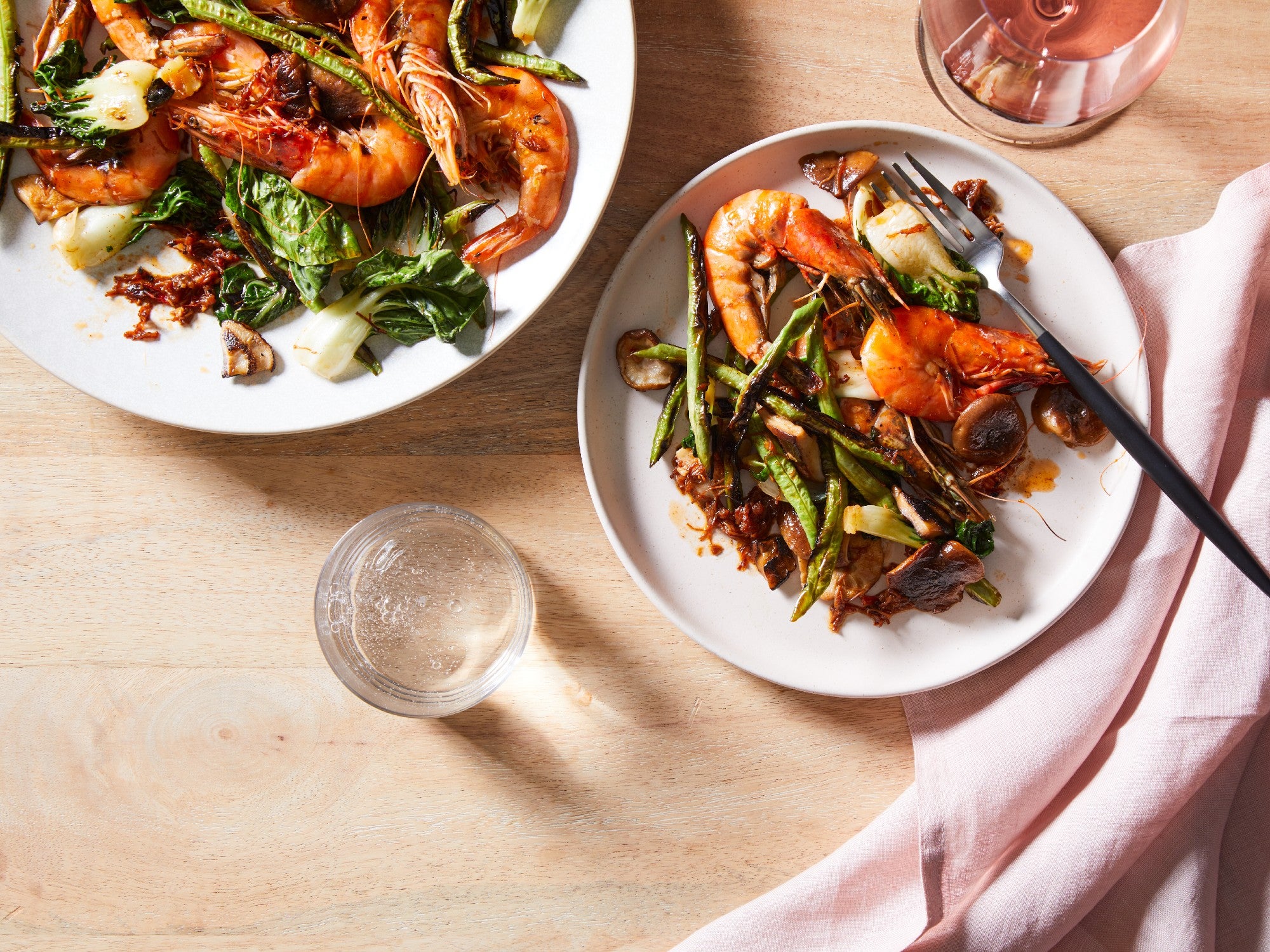 Stir-Fried Shrimp and Long Beans with XO Sauce Recipe | Saveur