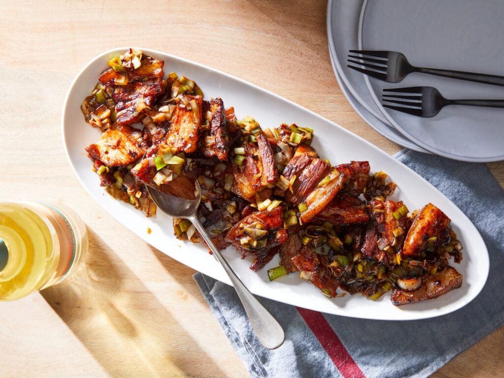 Twice Cooked Pork Belly Recipe