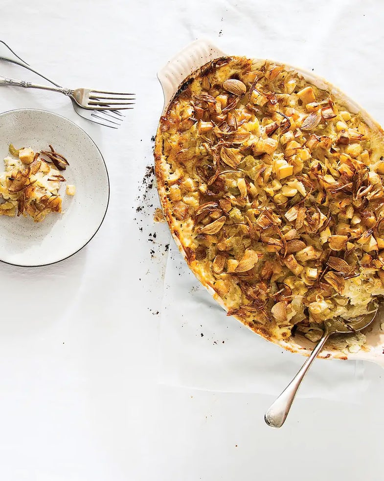 Roasted Vegetable and Cod Casserole