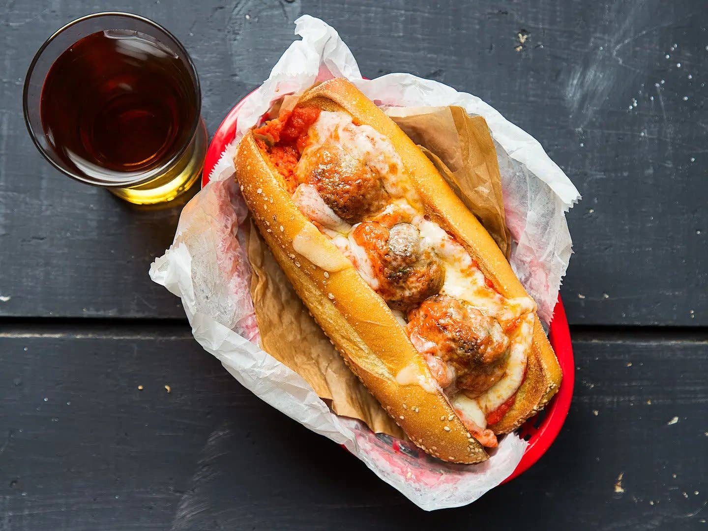 New Jersey Pork Roll Meatball Sub