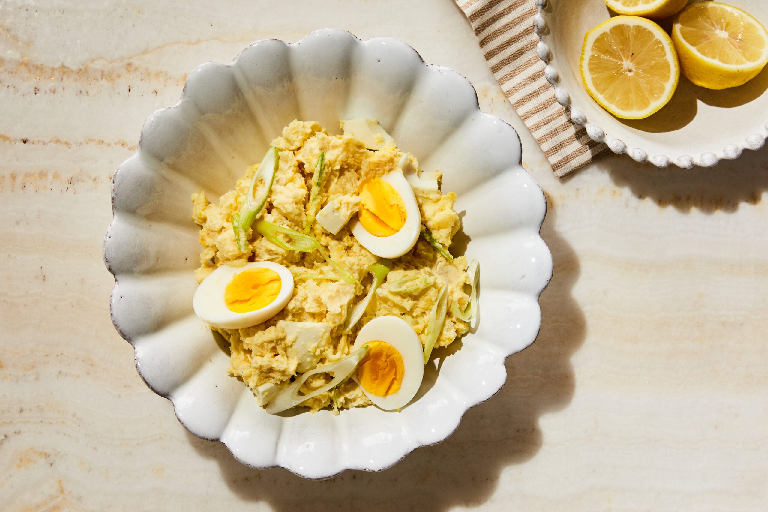 Lemony Smashed Potato Salad | SaveurBack ButtonSearch IconFilter Icon-image
