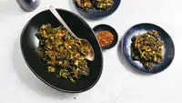 Braised Overwintered Greens-image
