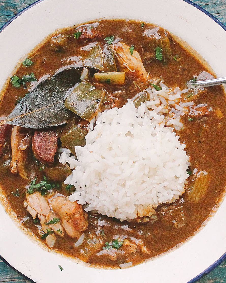 Chicken and Andouille Gumbo Recipe