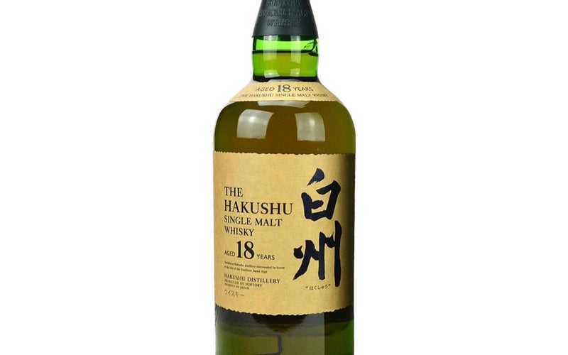 Best Japanese Whiskies Option Suntory - Hakushu 18 Year Old Single Malt Whisky 750ml